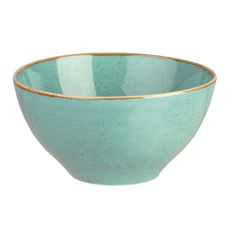 Turquoise Bowl 16cm 6 25 30oz A Z Reliant Catering Equipment Hire   Turq Bowl 800x800 