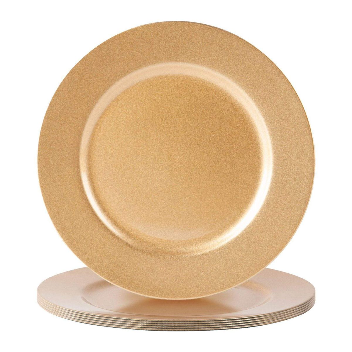 Gold Charger Plate 33cm  (Melamine)